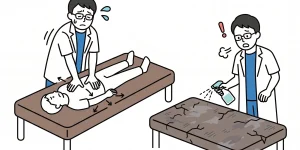 施術やリハビリの効率を上げるマットを作りたい