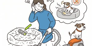 抜け毛掃除がラクな防毛ベッドを開発したい